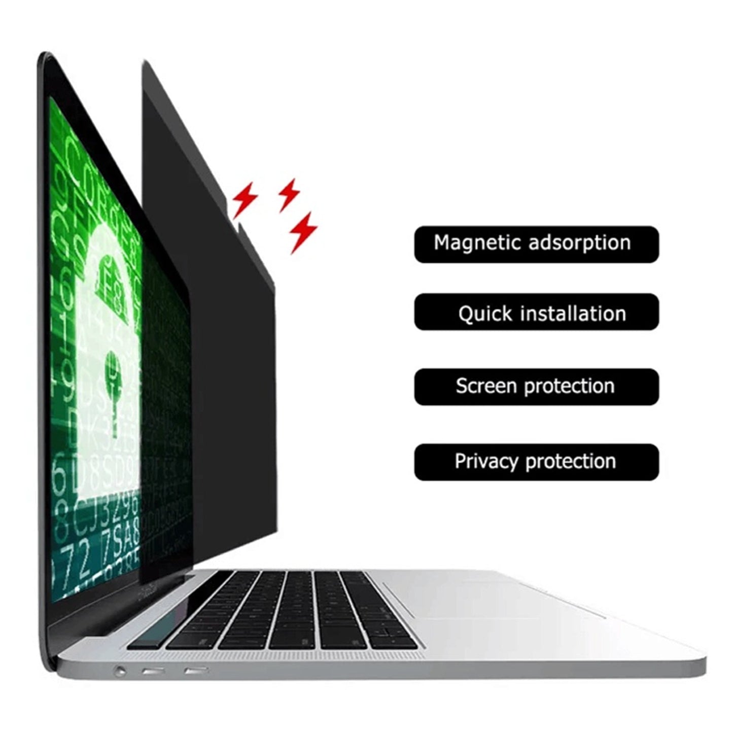 14 Inch Magnetic Laptop Privacy Screen Filter Protector Film-1 Anti-Glare Anti-UV