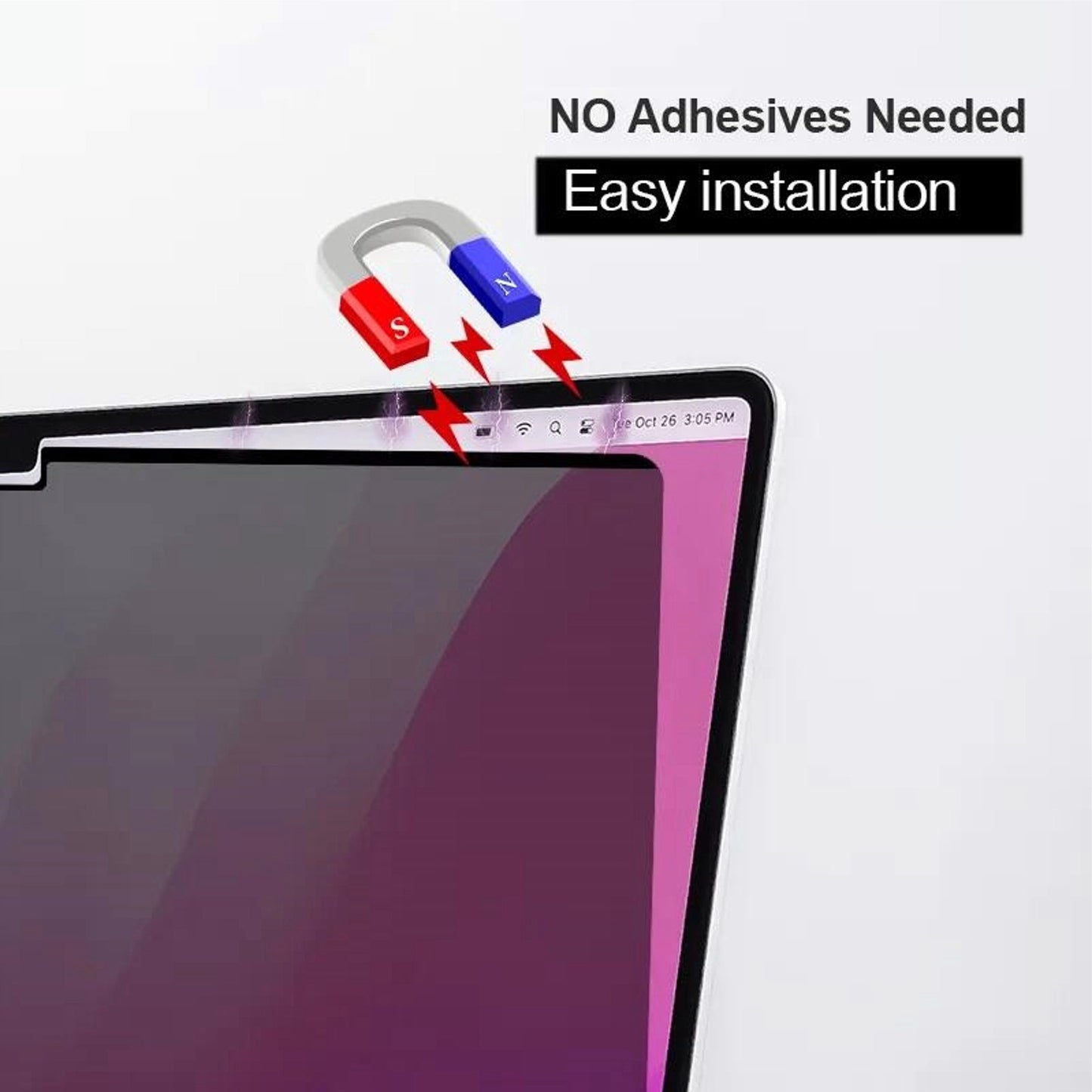 14 Inch Magnetic Laptop Privacy Screen Filter Protector Film-1 Anti-Glare Anti-UV