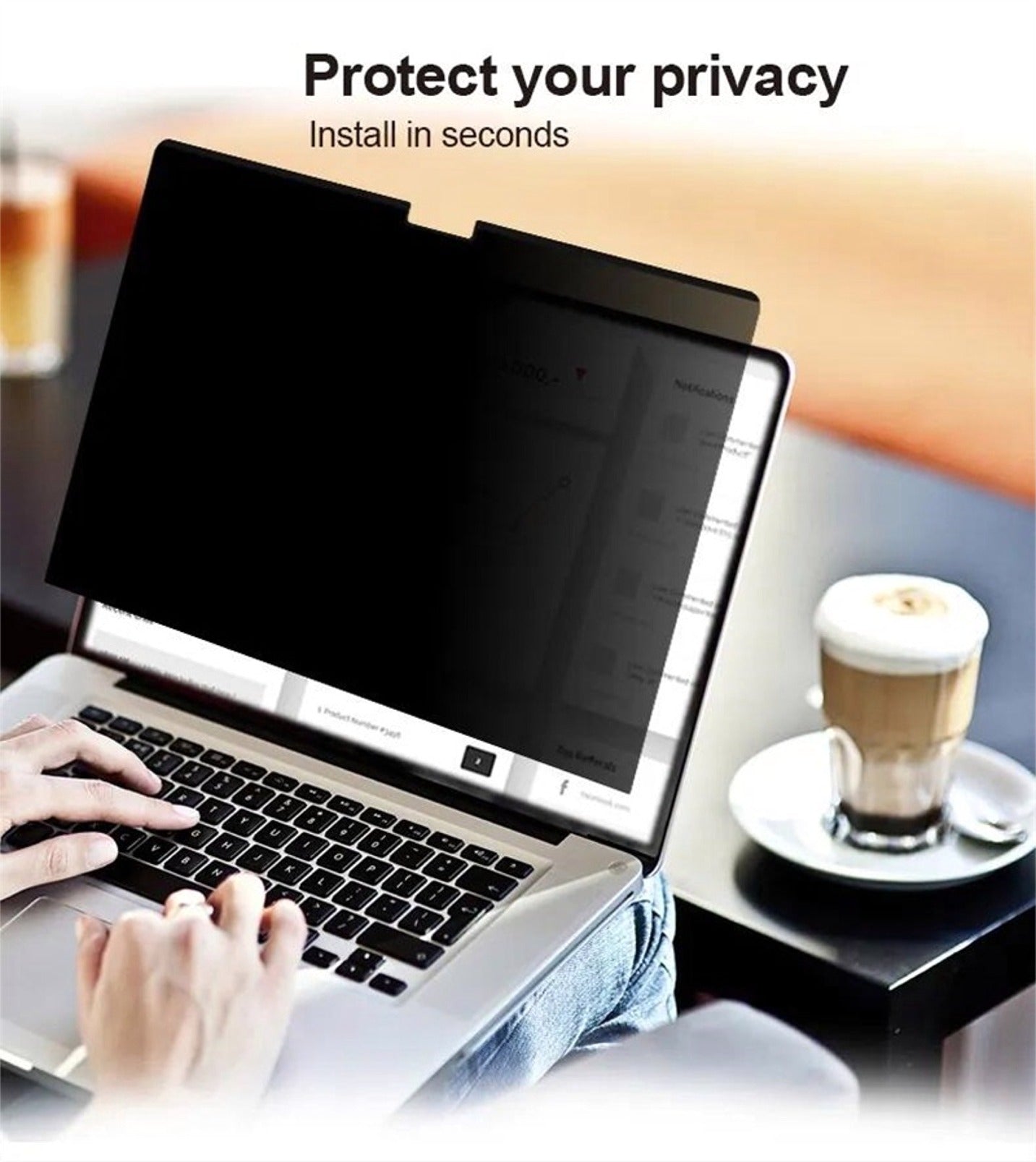 14 Inch Magnetic Laptop Privacy Screen Filter Protector Film-1 Anti-Glare Anti-UV