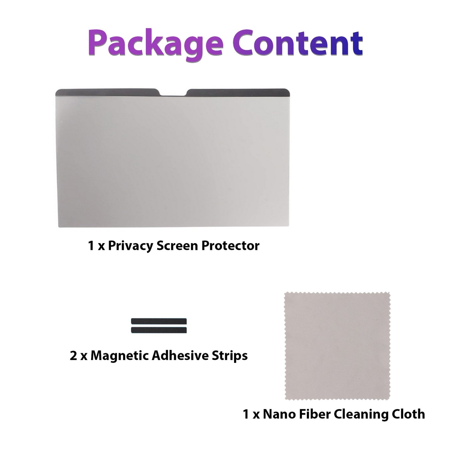 14 Inch Magnetic Laptop Privacy Screen Filter Protector Film-1 Anti-Glare Anti-UV