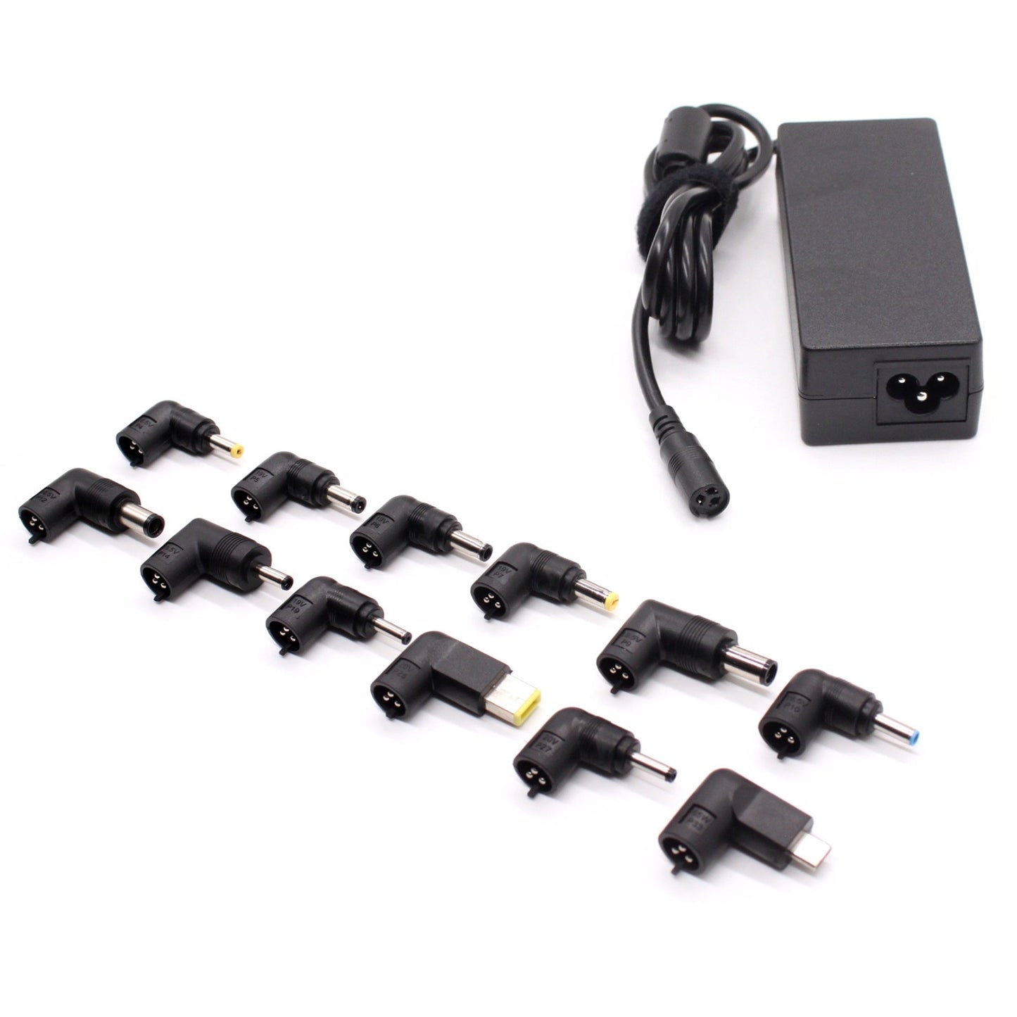 65W Universal Compatible Adapter Charger with 12 Interchangeable Connector pins For Laptop