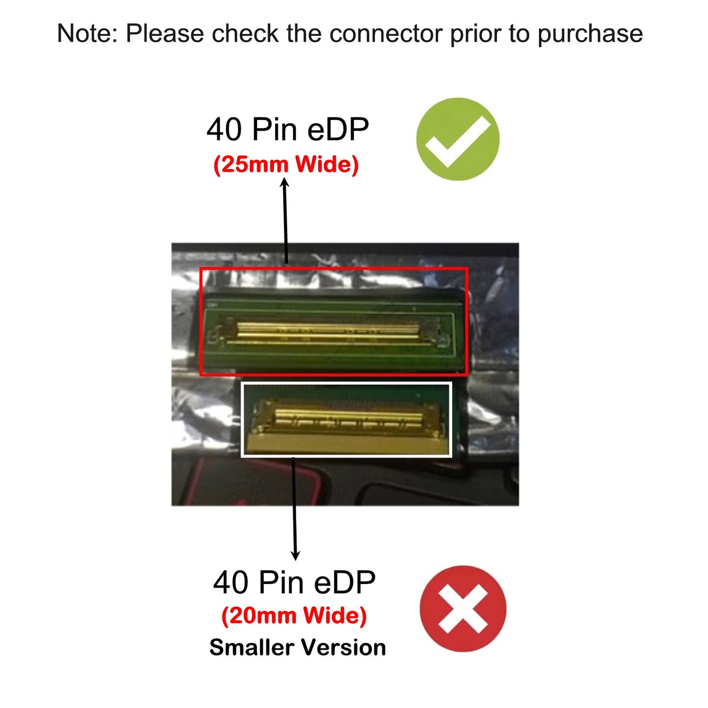 NV140FHM-T01 14.0" LCD FHD On-Cell Touch Laptop Replacement Screen