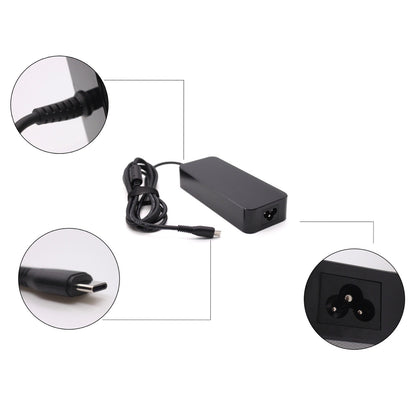 AJP 130W (20V 6.5A) USB-C Smart Power Supply Replacement Laptop AC Adapter Charger for Dell