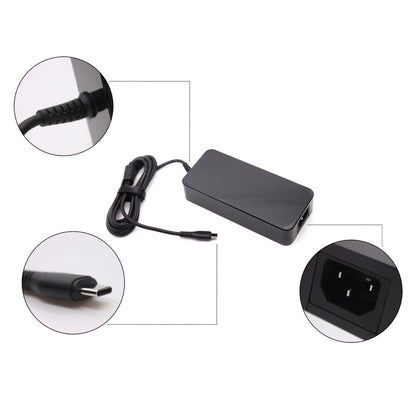 AJP 240W USB-C Power Supply 48V 5A GaN Replacement Laptop AC Adapter Charger with Kettle Lead Cable