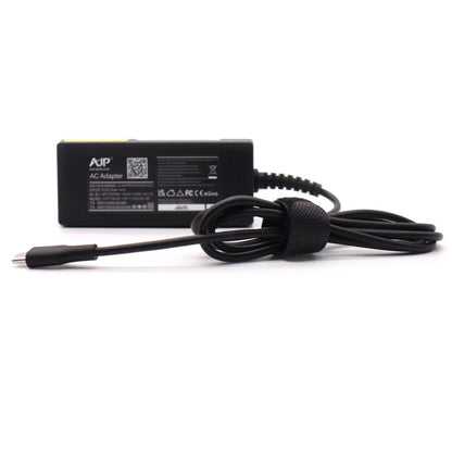 AJP 20V 2.25A 45W USB-C Tip Laptop Replacement AC Adapter Charger