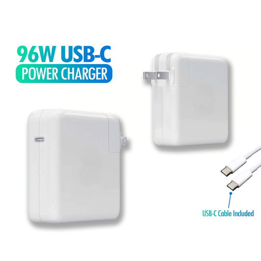 New AJP Adapter For Macbook 96W USB-C Type-C AC Adapter Charger With Cable