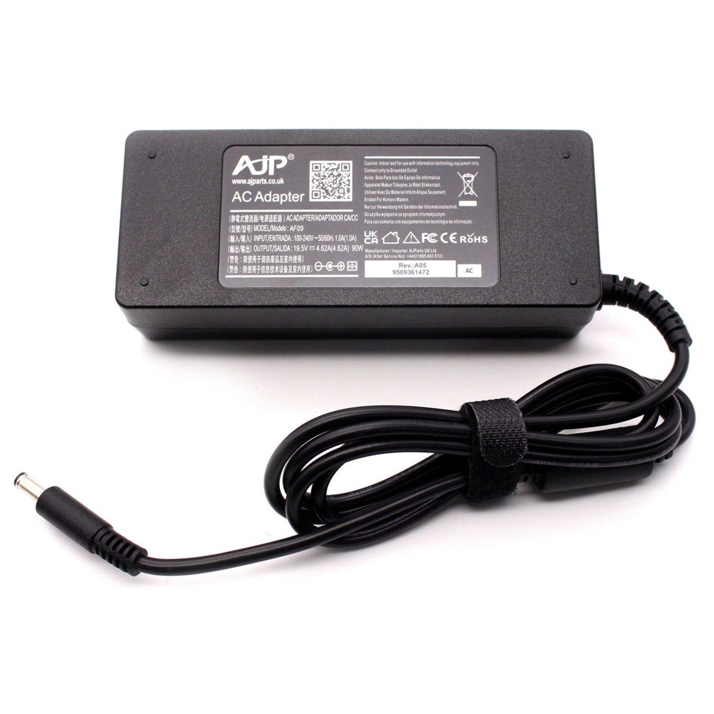 Dell 19.5V 4.62A 90W 4.5MM x 3.0MM AC AJP Laptop Replacement Adapter