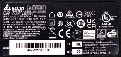 Asus Rog Strix GL503 180W Delta Laptop Adapter - AJParts Canada