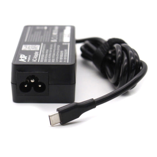 5V/3A, 9V/3A, 15V/3A 20V/3.25A 65W Type-C Black AJP Replacement Laptop AC Adapter