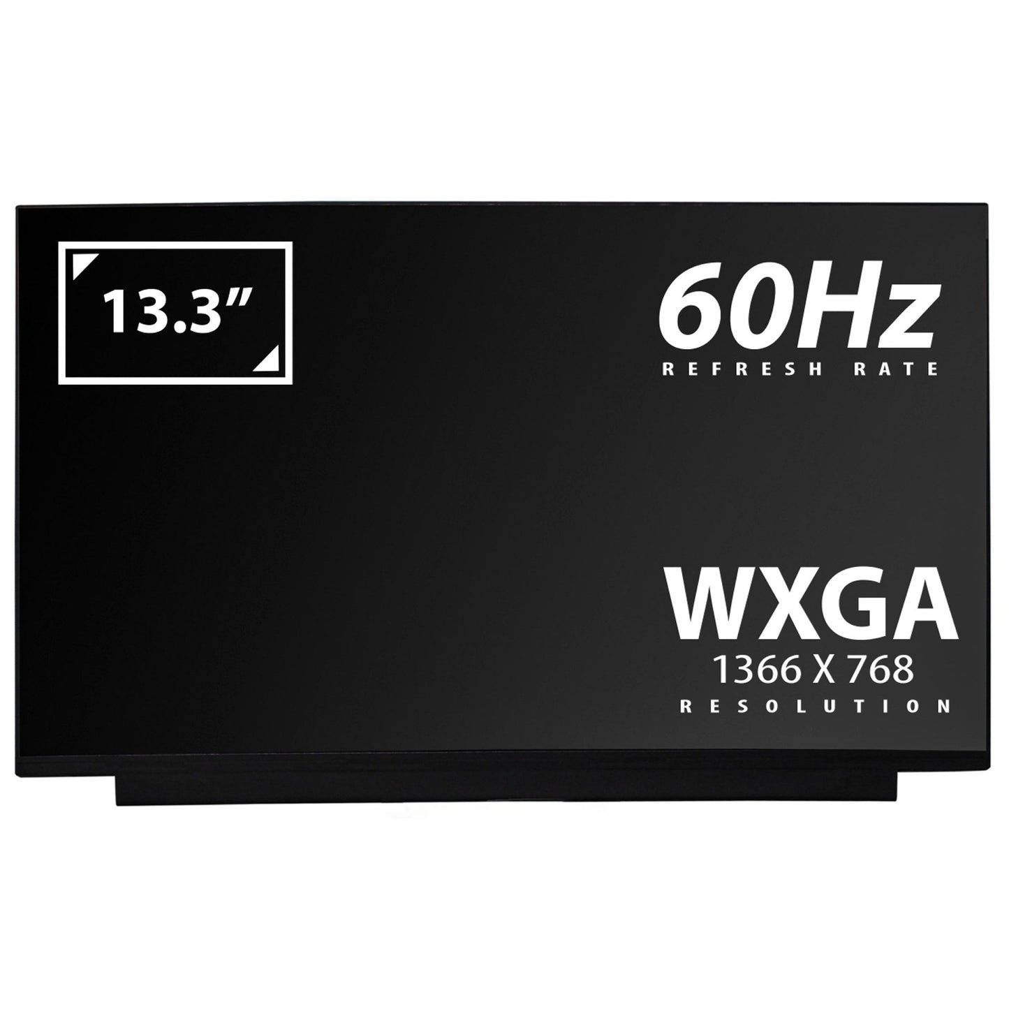 NT133WHM-N47 13.3" Matte LED LCD HD Laptop Replacement Screen