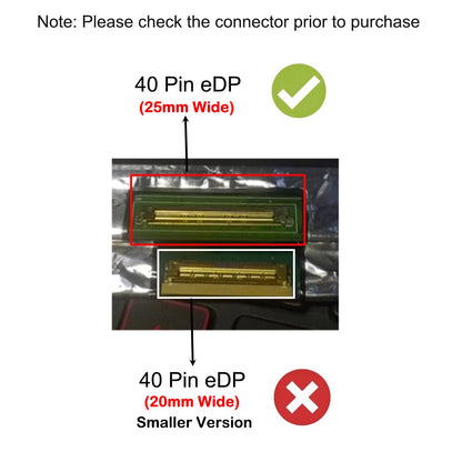 NV140FHM-T01 14.0" LCD FHD On-Cell Touch Laptop Replacement Screen