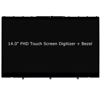 Lenovo Yoga 7-14ITL5 14" FHD LCD Display Replacement Touch Screen Digitizer with Bezel
