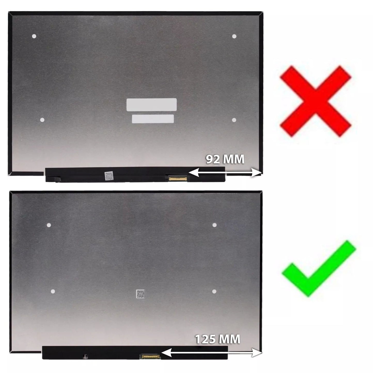 NV140DRM-N61 14.0" Matte LED LCD QHD IPS Laptop Replacement Screen