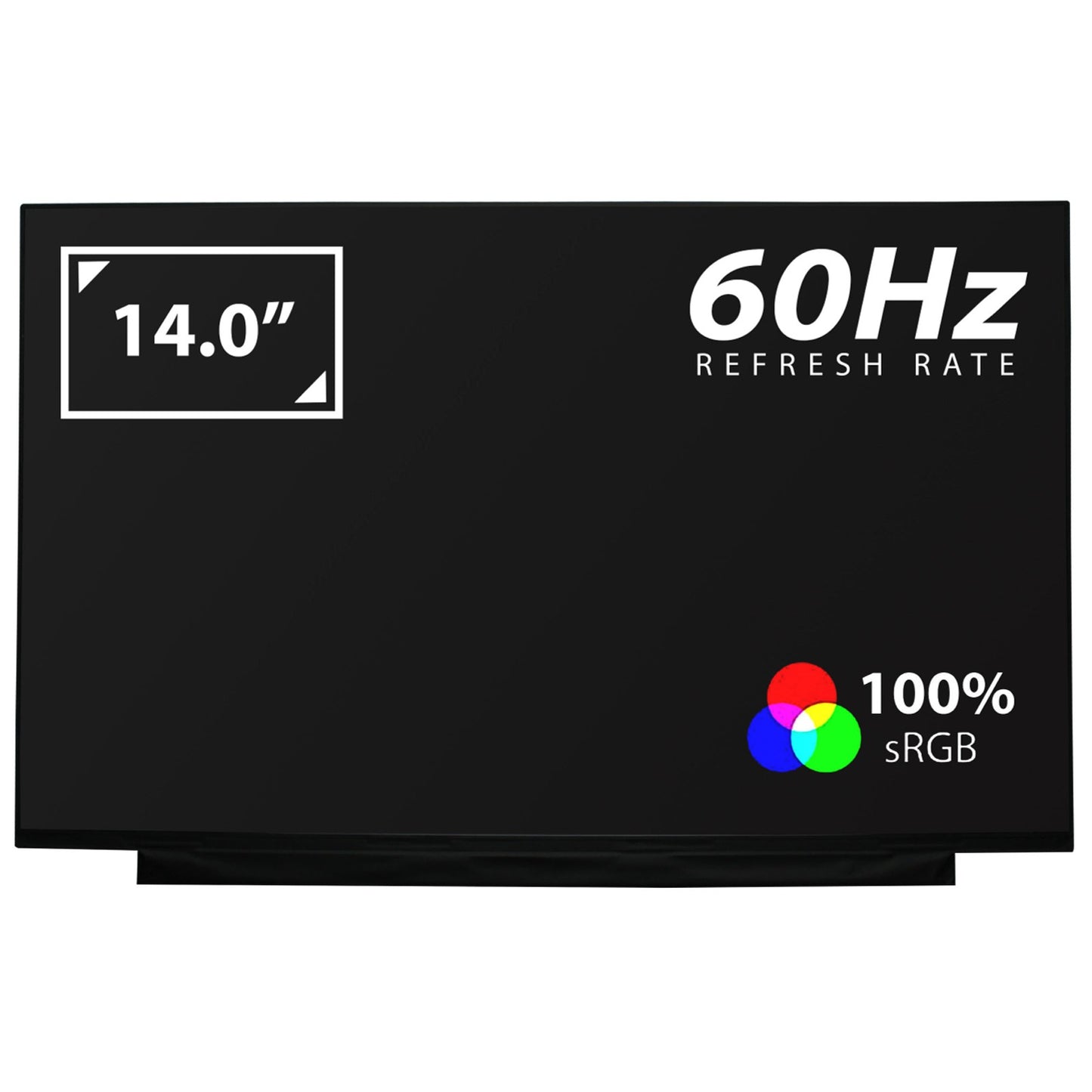 NV140DRM-N61 14.0" Matte LED LCD QHD IPS Laptop Replacement Screen