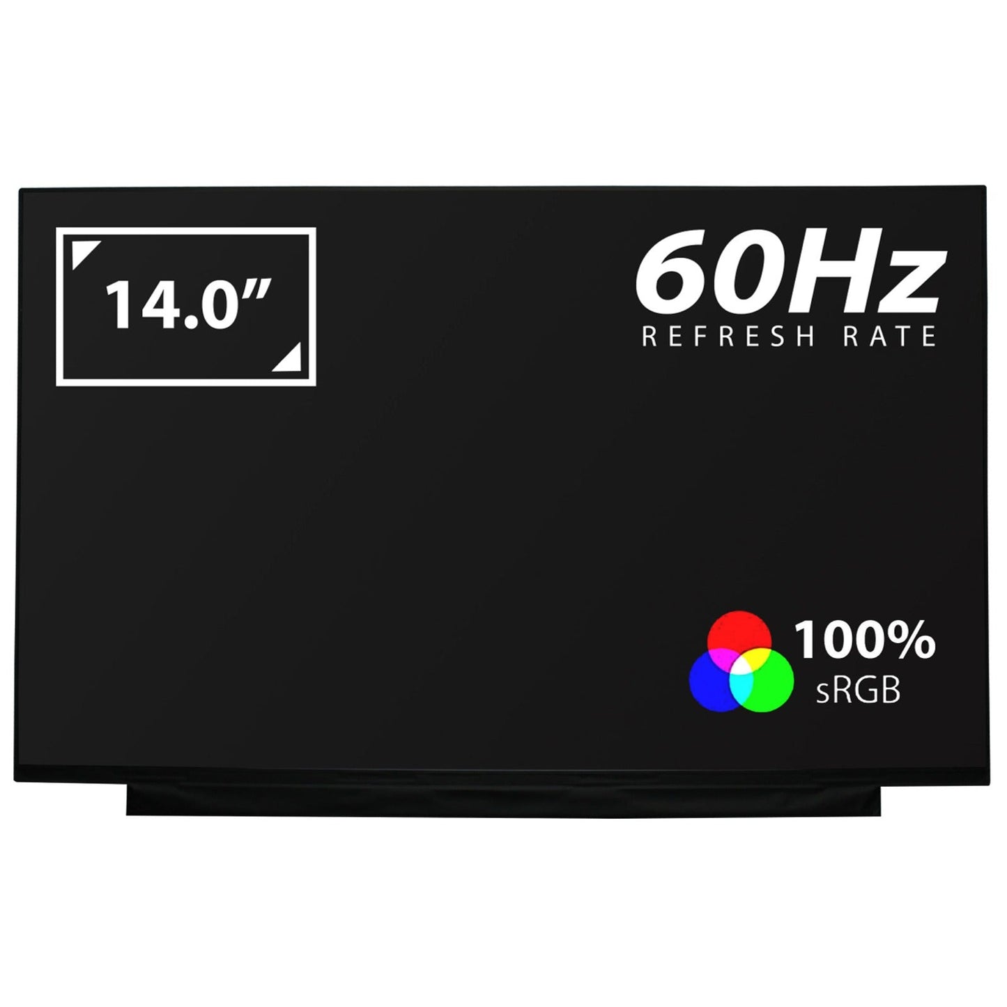 Lenovo IdeaPad Pro 5 14ARP8 (83AN) 14.0" Matte LED LCD QHD IPS Laptop Replacement Screen