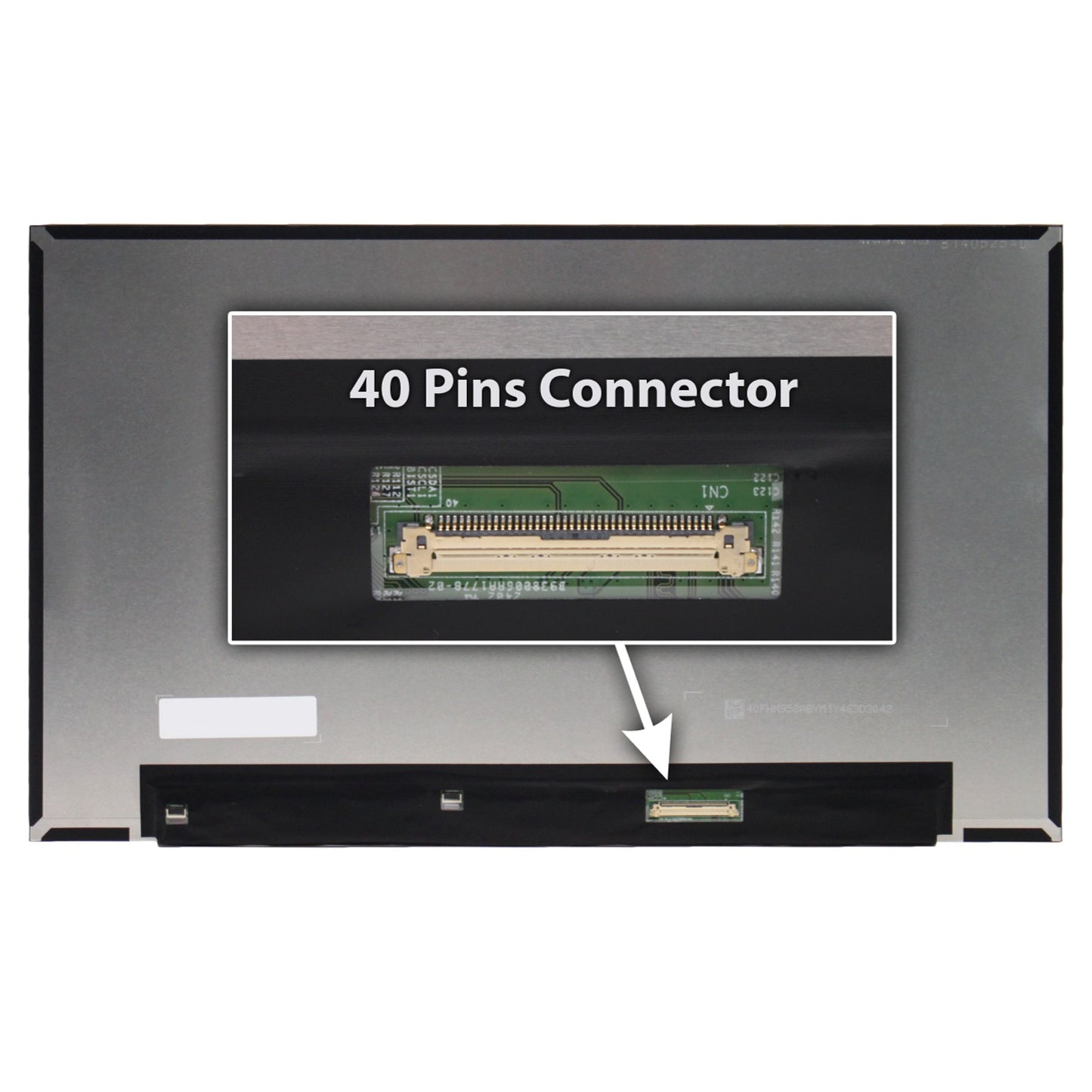 BOE NV140FHM-T02 14.0" FHD LED LCD On-Cell Touch Replacement Laptop Screen