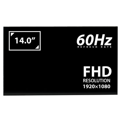 BOE NV140FHM-T02 14.0" FHD LED LCD On-Cell Touch Replacement Laptop Screen