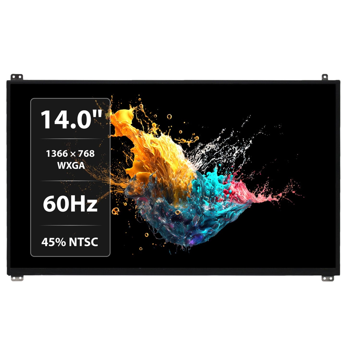 N140BGE-E53 14.0" HD LED LCD Panel 30Pin Laptop Replacement Screen