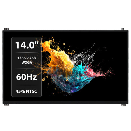 N140BGE-E53 14.0" HD LED LCD Panel 30Pin Laptop Replacement Screen