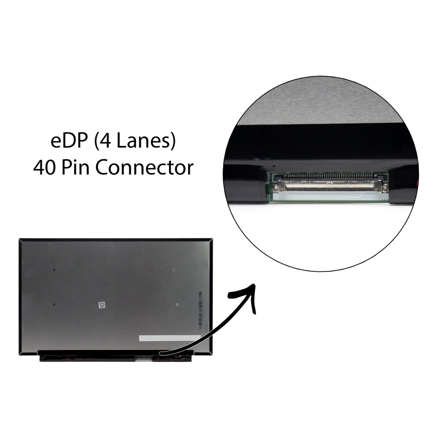 AUO B140QAN02.3 14.0" 2560 x 1440 Quad-HD IPS LED LCD 40Pins Laptop Replacement Screen