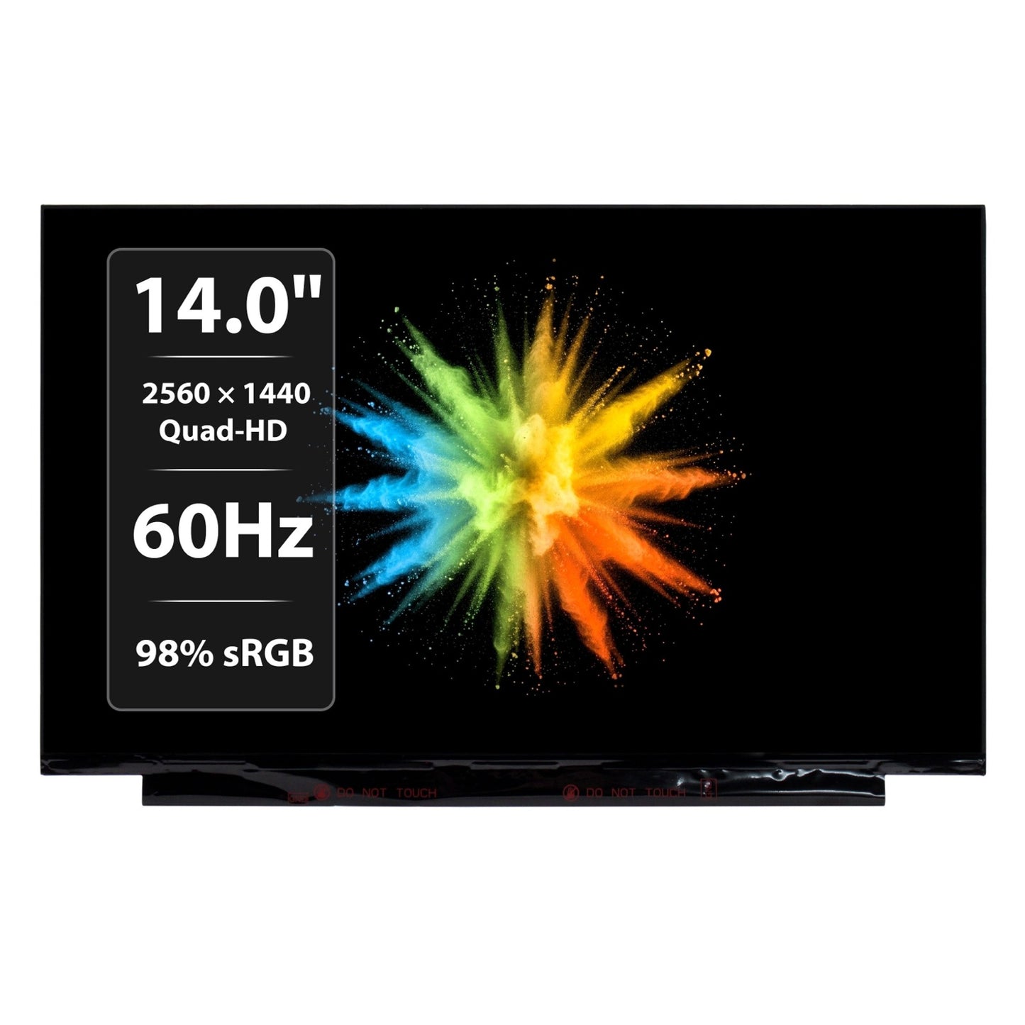 AUO B140QAN02.3 14.0" 2560 x 1440 Quad-HD IPS LED LCD 40Pins Laptop Replacement Screen