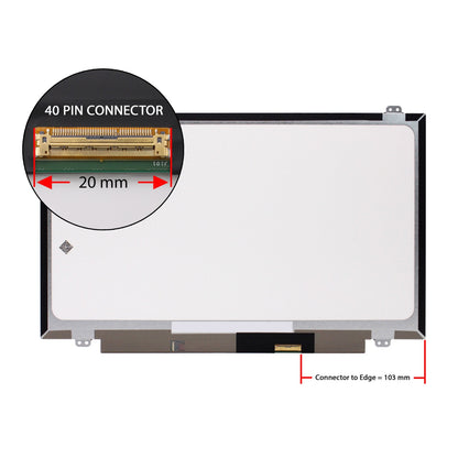 14.0" 1920x1080 On-Cell Touch Screen - AJParts