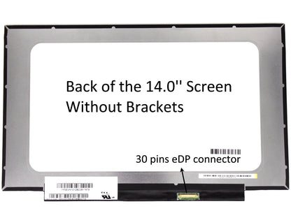 HP 14S-DK0043AU 14.0" Without Bracket Connector Laptop Screen - AJParts Canada