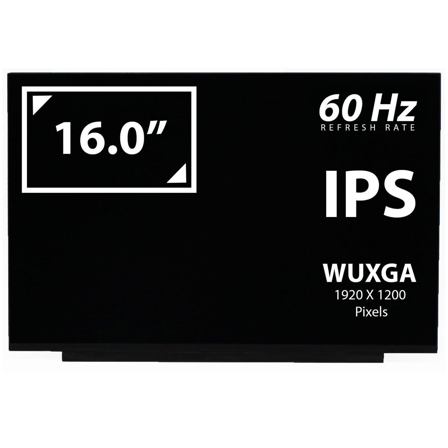 NV160WUM-NH0 16" IPS WUXGA Laptop Screen - AJParts Canada