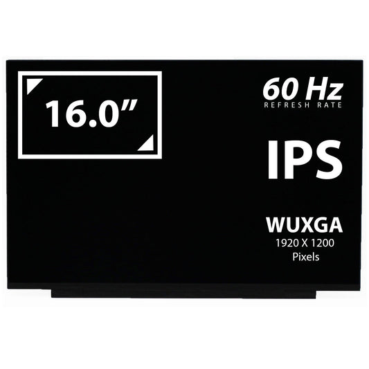 NV160WUM-NH0 16" IPS WUXGA Laptop Screen - AJParts Canada