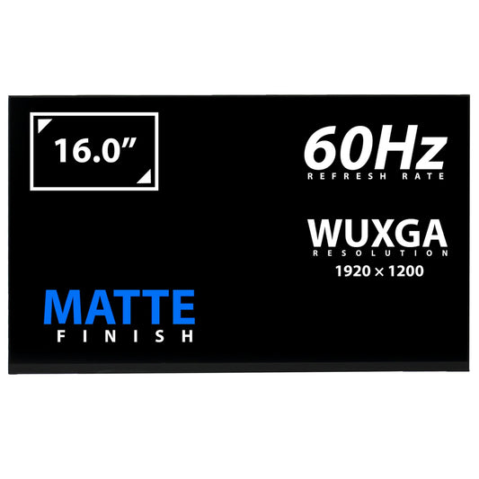 N160JCA-EEL 16.0" Matte Laptop Screen - AJParts Canada