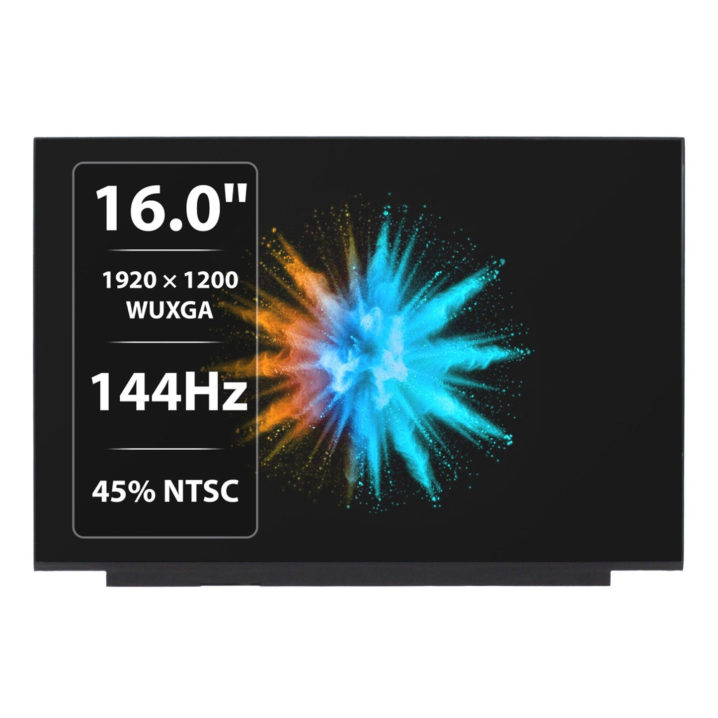 Asus 18010-16060400M24 16.0" LED LCD WUXGA 1920 x 1200 45% NTSC 144Hz Laptop Compatible Screen