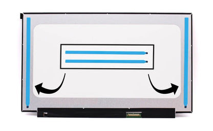 Laptop Screen Adhesive Strips Double-Sided Easy-Pull Tape 13.3" 14" 15.6" (1 Pair = 2 Piece) 0.6MM